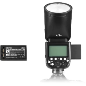 godox v1 on camera round flash for sony