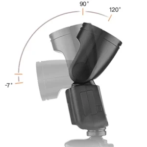 godox v1 on camera round flash for fuji