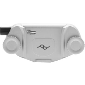 peak design capture camera clip v3 silver no plate