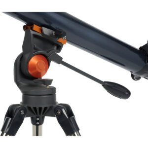 celestron 70mm astromaster 2.7" refractor with moon filter, and smartphone adapter