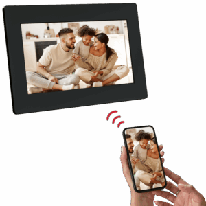 agfaphoto 7" digital photo frame wi fi black realiview apf700