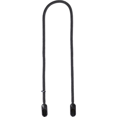 peak design form rope camera strap short black
