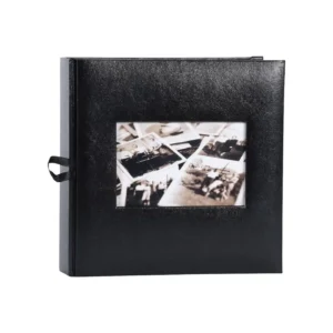 henzo edition 200 slip in album 6x4 black
