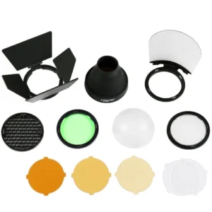 godox ak r1 accessory kit for h200r round flash head & v1 flash