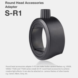 godox round head magnetic modifier adapter*
