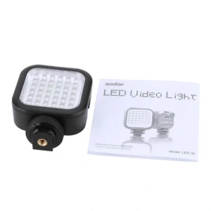 godox led36 on camera led light*