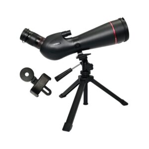gerber spotting scope ultra hd 20 60x80 includes tripod, smartphone holder and bag