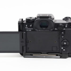 fuji x h2 with smallrig l plate & 3x np w235 batteries