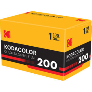 kodak kodacolor 200 colour neg film 135/36 exp