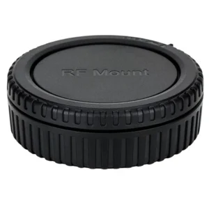 jjc body cap/rear lens cap for canon rf mount camera/lens l rcrf