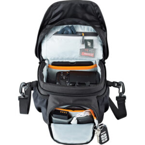lowepro nova 140 aw ii black shoulder bag