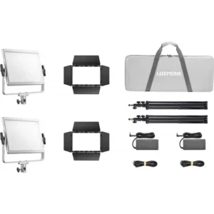 godox litemons lp400bi bi color led light panel (2 light kit)