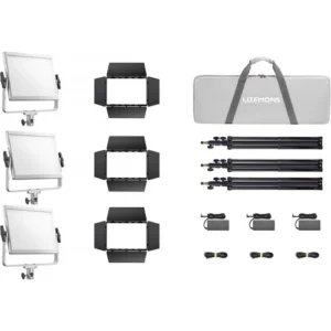 godox litemons lp400r rgb led light panel (3 light kit)