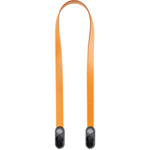 peak design form leather camera strap neck amber