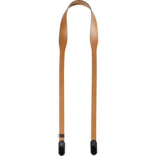 peak design form leather camera strap standard tan