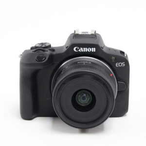 canon eos r100 mirrorless camera with 18 45mm