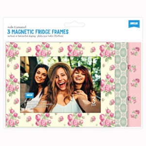 shot2go magnetic fridge frames 3pk 6x4 vintage