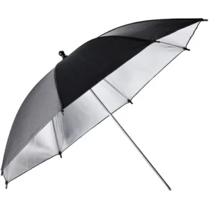godox reflector umbrella (33inch / 84cm black/silver)