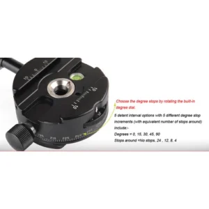sunwayfoto panoramic indexing rotator head