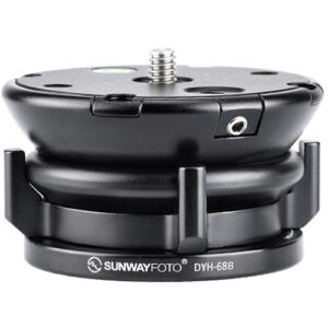 sunwayfoto dyh 68 leveling base with butterfly collar