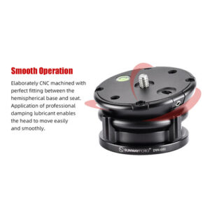 sunwayfoto dyh 68 leveling base with butterfly collar