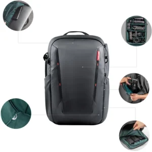 pgytech onemo lite backpack 22l (twilight black)