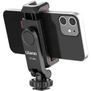 ulanzi st 06s multi function cold shoe smartphone holder