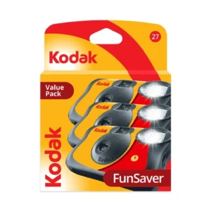 kodak single use flash camera 800/27 exp 3 pack