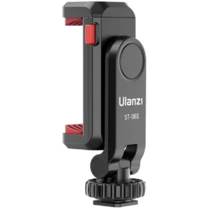 ulanzi st 06s multi function cold shoe smartphone holder